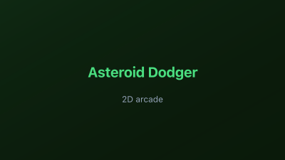 Asteroid Dodger